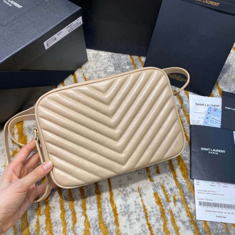 Replica Ysl Saint Laurent Lou Camera Bag In Quilted Leather 520534