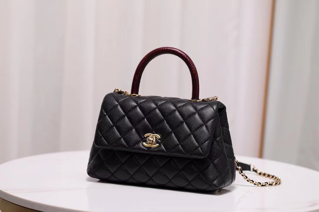 Replica Chanel Coco Handle Red 24*14*10Cm A92990
