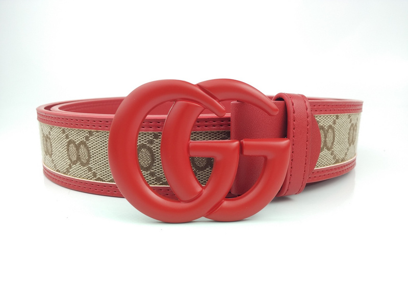 Replica Gucci Belt G319-75 Red 38Mm