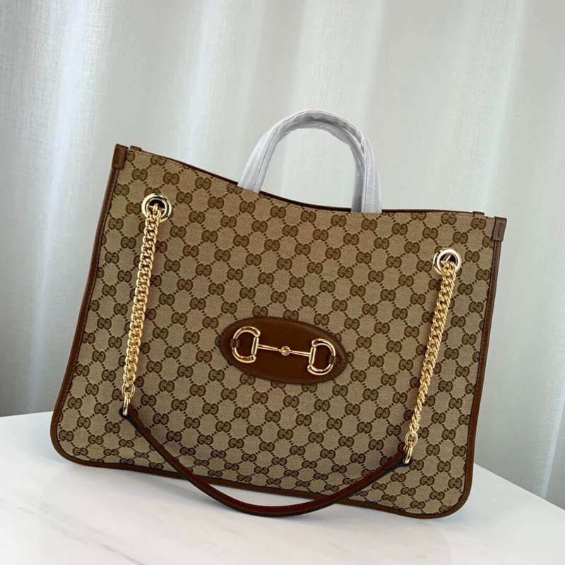 Replica Gucci 1955 Horsebit Large Tote Bag 623695