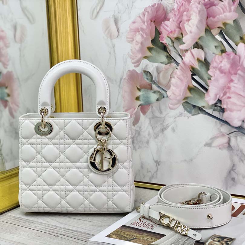 Replica Dior Aaa-My Abc Lady Dr Bag Black/White/Red