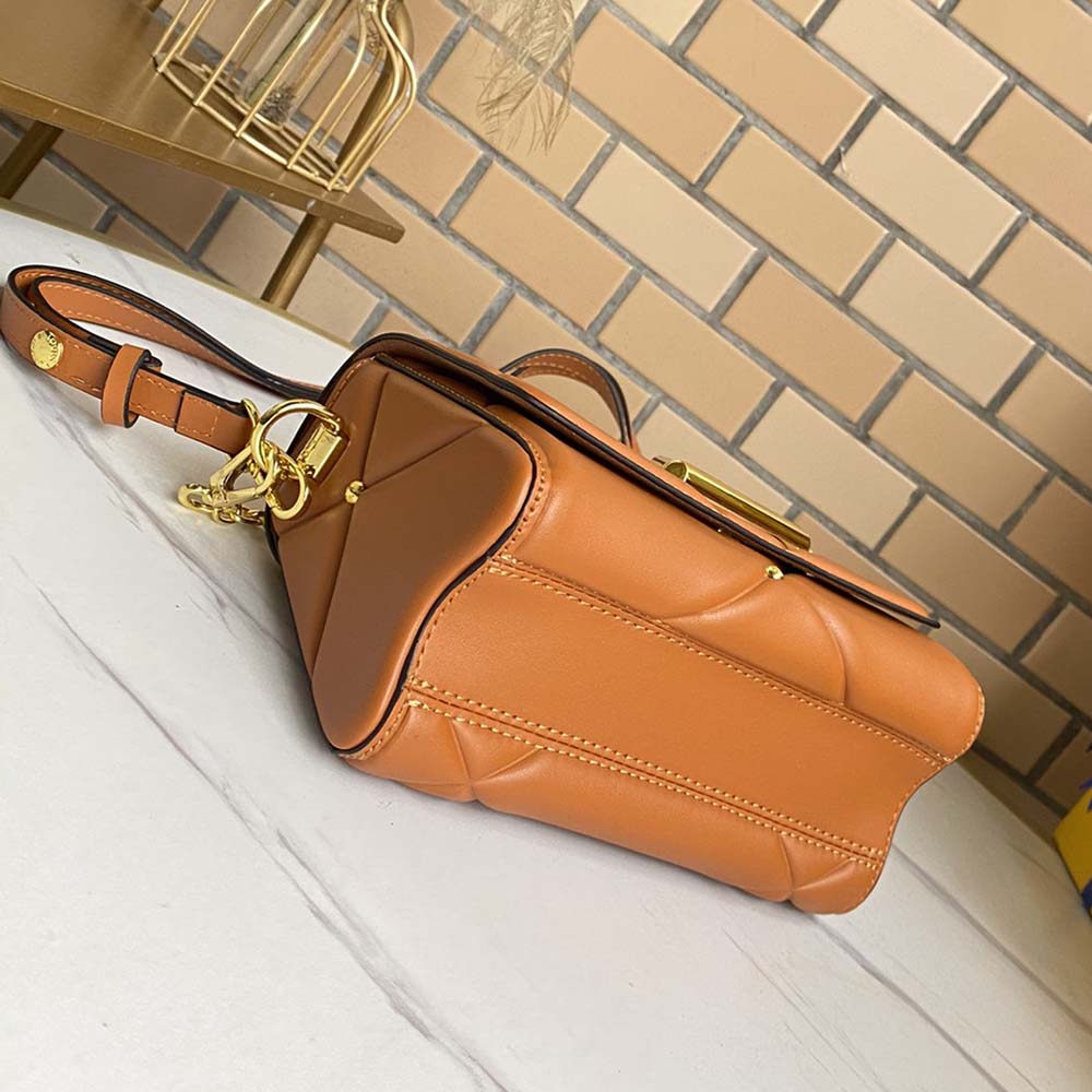 Replica Louis Vuitton Twist Pm- Black/Brown/White