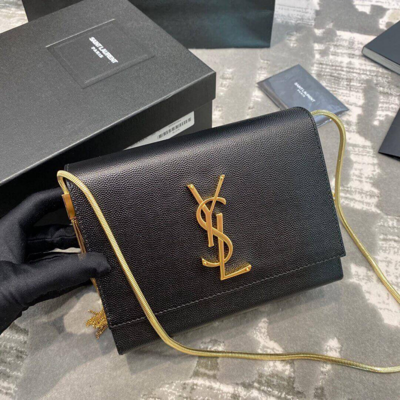 Replica Ysl Saint Laurent Kate Box Bag In Grain Leather 593122
