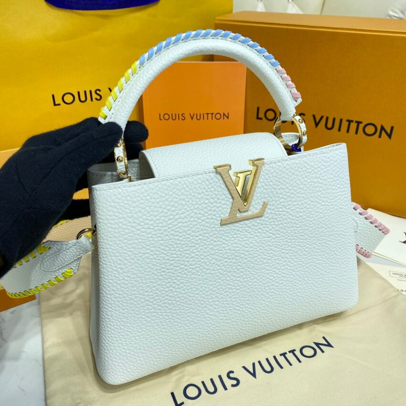 Replica Louis Vuitton Capucines Bb Bag M57941 White