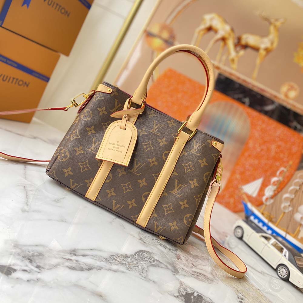 Replica Louis Vuitton Monogram Canvas Soufflot Bb