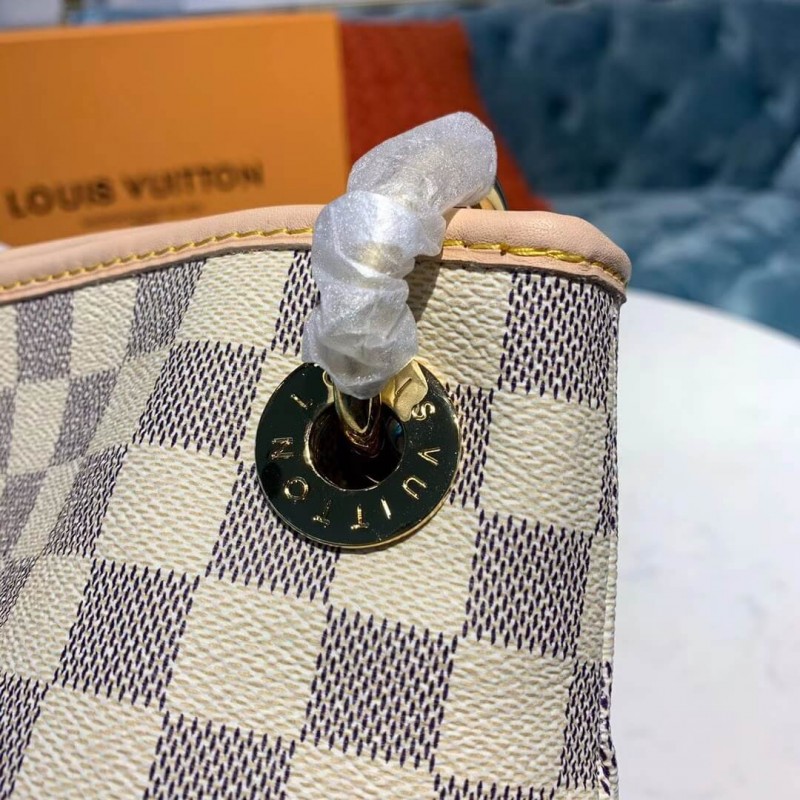 Replica Louis Vuitton Damier Azur Canvas Artsy Mm N40253