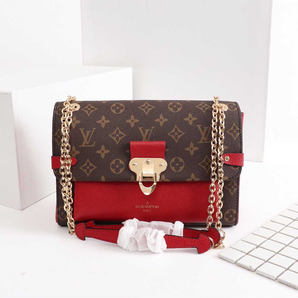 Replica Louis Vuitton Vavin Pm M43931 Black/Red/Navy