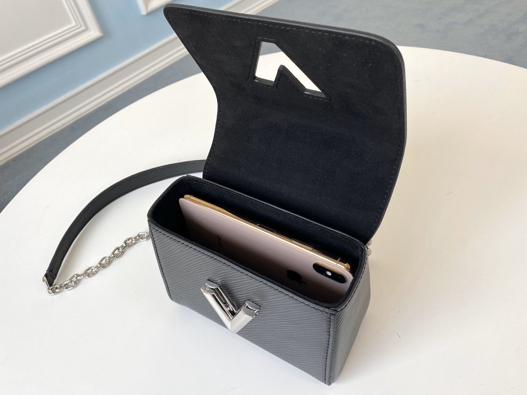 Replica Louis Vuitton Twist Mini M56117 Black