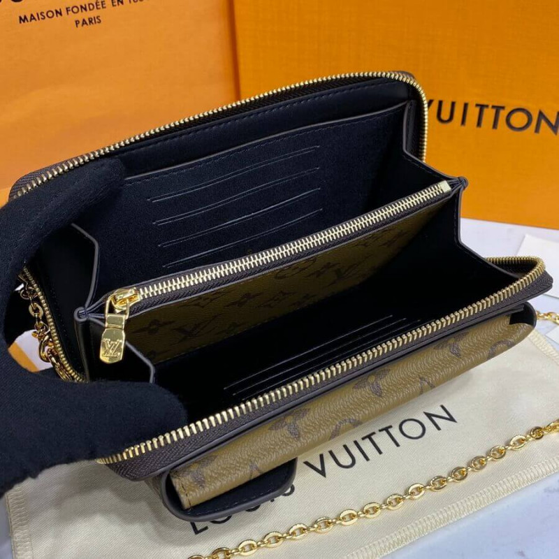 Replica Louis Vuitton Vertical Zippy Wallet Metis M80731