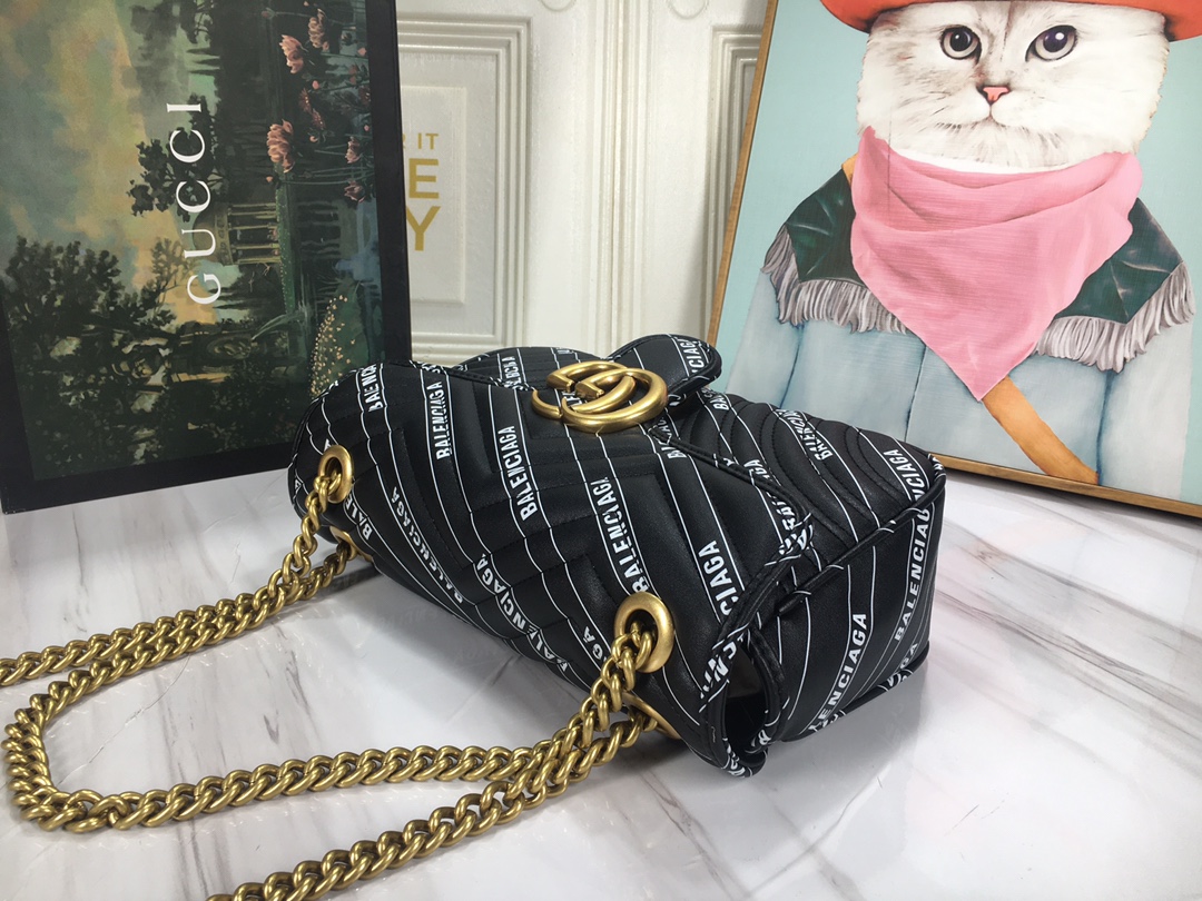Replica Gucci The Hacker Project Small Double G Marmont Bag