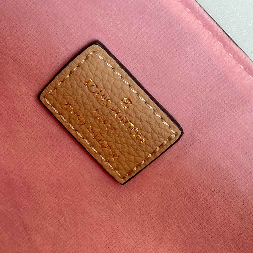 Replica Louis Vuitton Lockme Shopper M57346 Beige/Black/Green