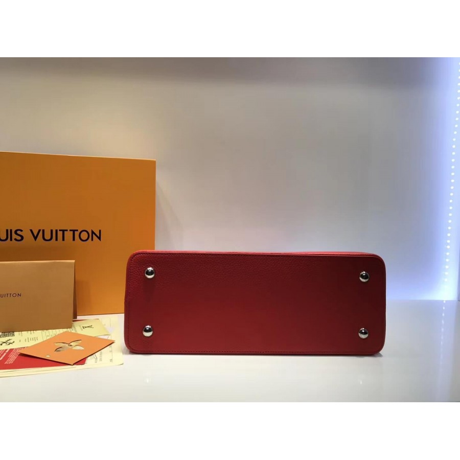 Replica Louis Vuitton Taurillon Leather Capucines Mm M48864