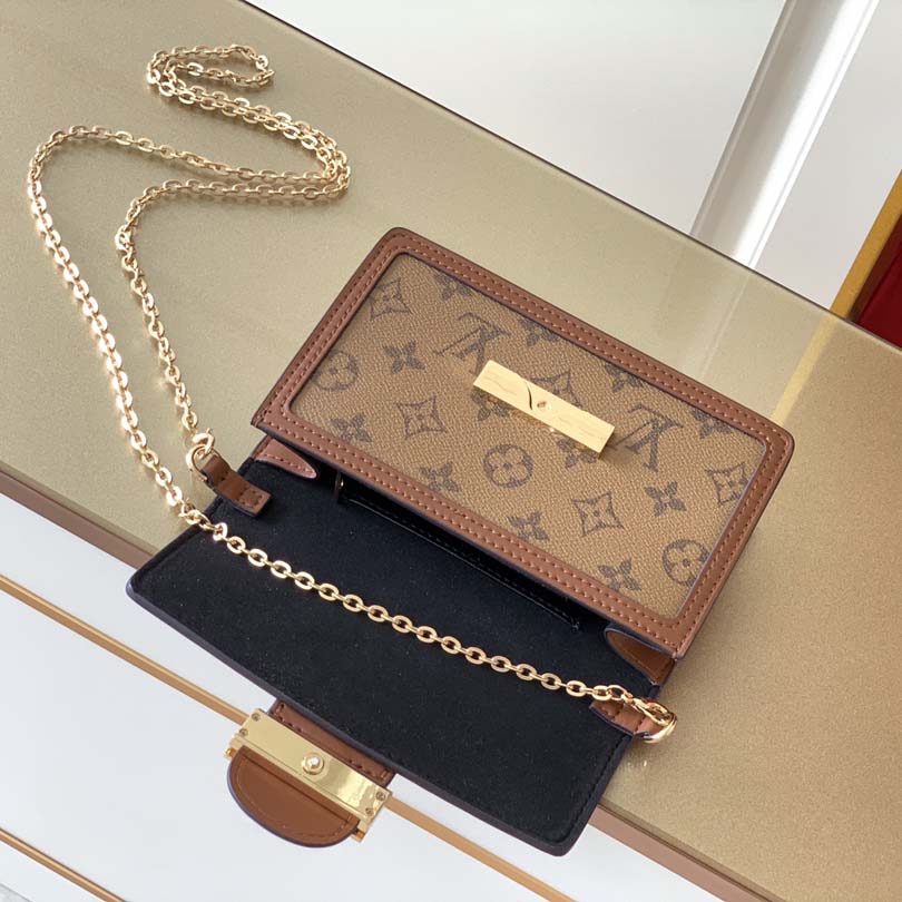Replica Louis Vuitton Dauphine Chain Wallet