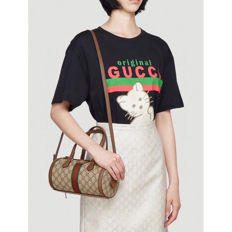 Replica Gucci Ophidia Gg Small Boston Bag 602577