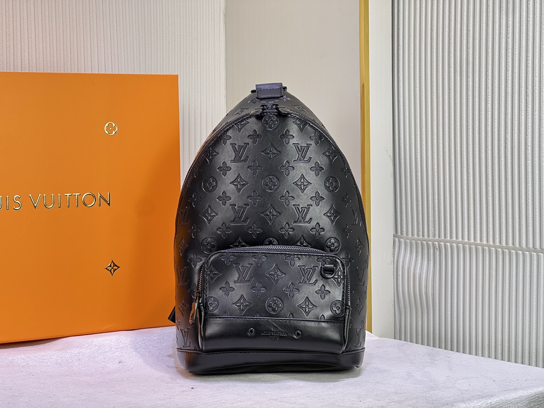 Replica Louis Vuitton Monogram Shadow Racer Slingbag M46107
