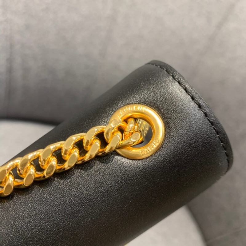 Replica Saint Laurent Smooth Calfskin Medium Classic Monogram Kate Tassel Satchel 354119