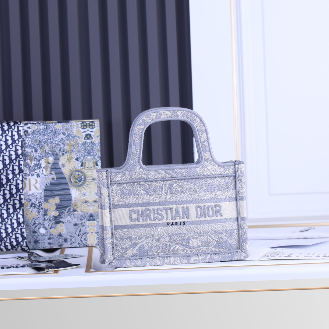 Replica Dior Toile De Jouy Mini Book Tote