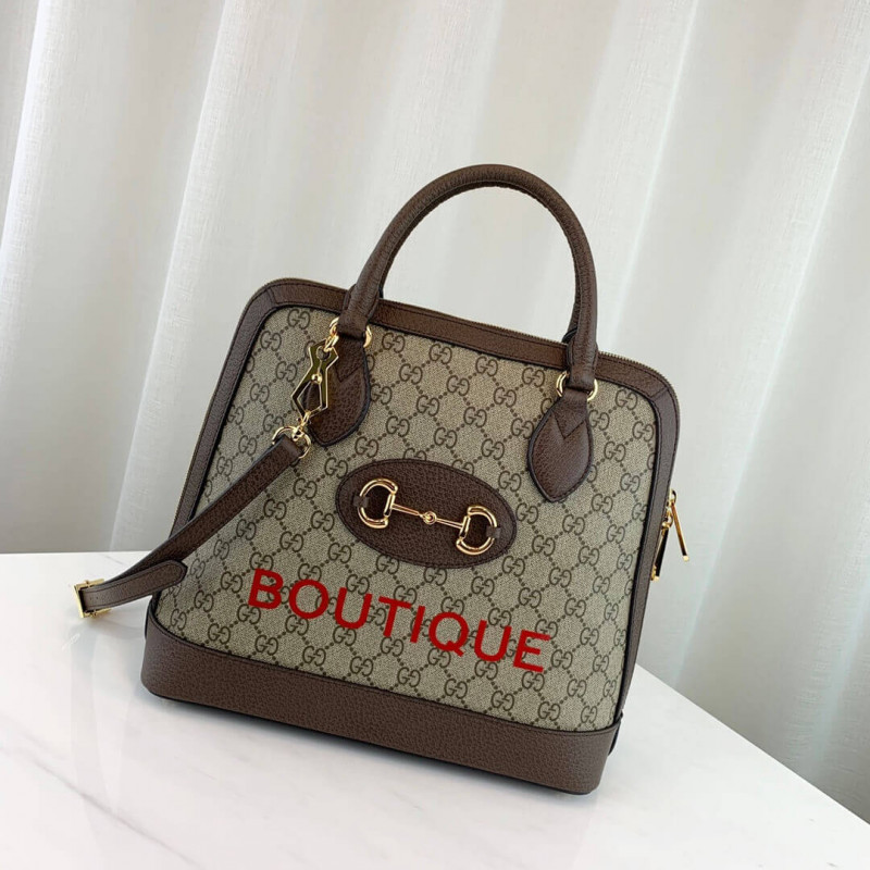 Replica Gucci 1955 Horsebit Medium Top Handle Bag 602206