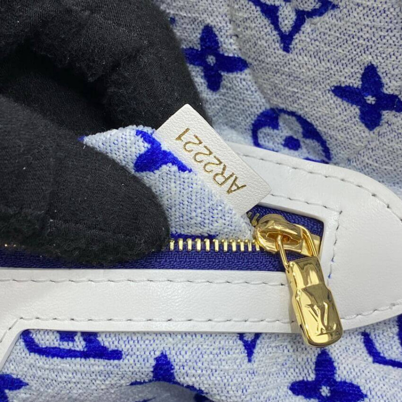 Replica Louis Vuitton Monogram Jacquard Velvet Neverfull Mm M46220