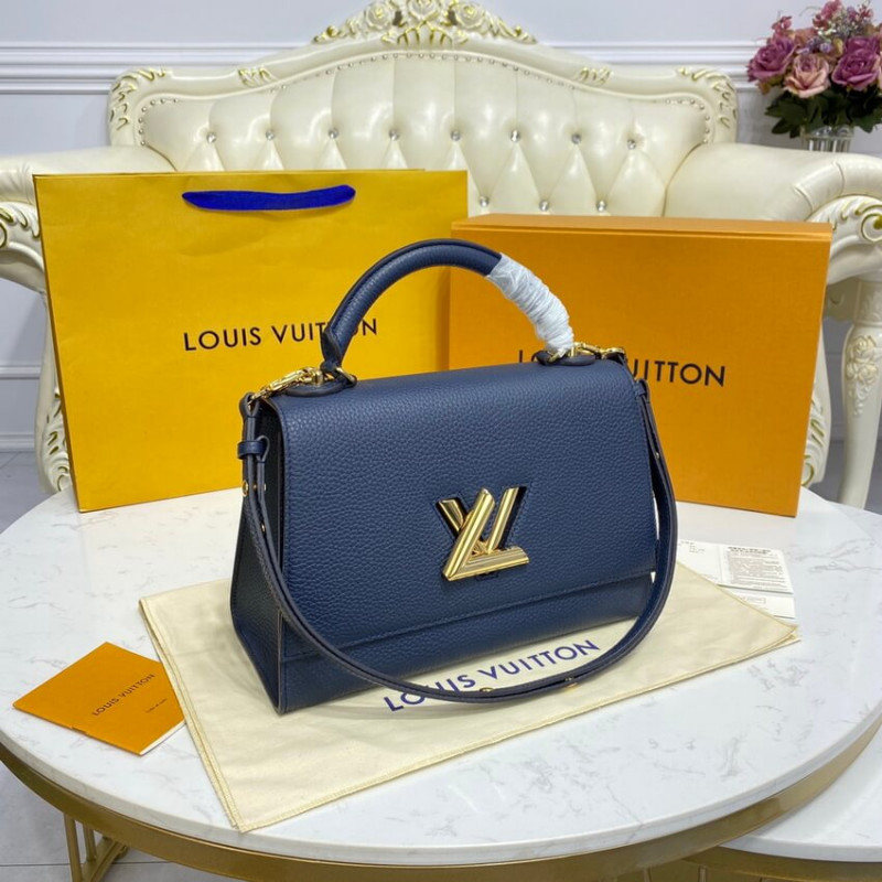Replica Louis Vuitton Twist One Handle Mm M57090 Marine Blue