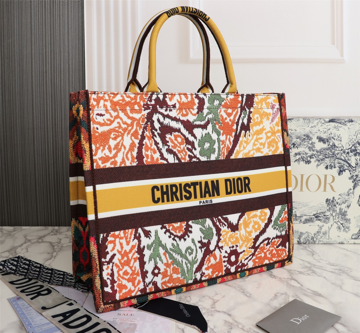 Replica Dior Medium/Large Book Tote- 36/42Cm