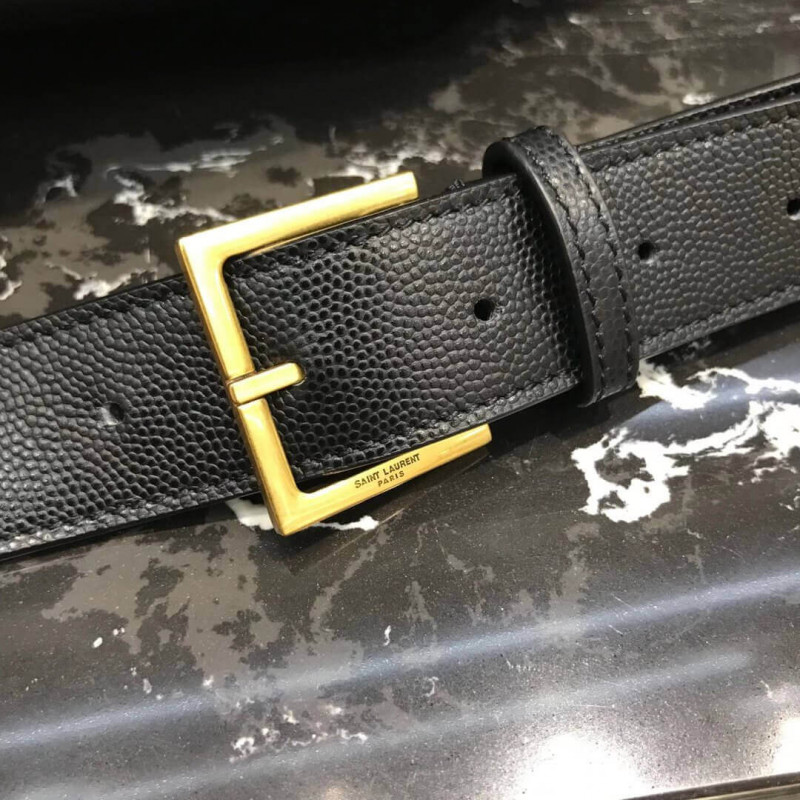 Replica Saint Laurent Ysl Classic Monogram Belt Bag In Grain Leather 569737