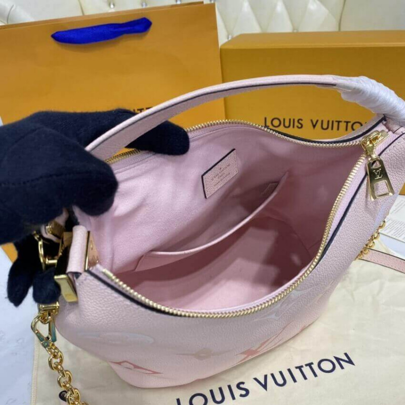 Replica Louis Vuitton Marshmallow Hobo Bag M45697 M45698