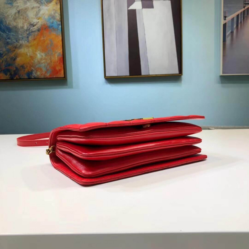 Replica Saint Laurent Ysl Angie Chain Bag In Quilted Lambskin 568906