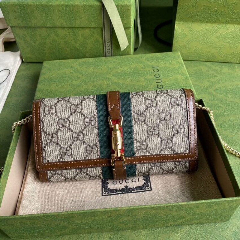 Replica Gucci Jackie 1961 Chain Wallet 652681
