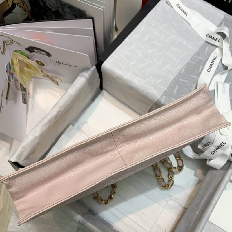 Replica Chanel Shiny Aged Calfskin Shopping Bag As1945