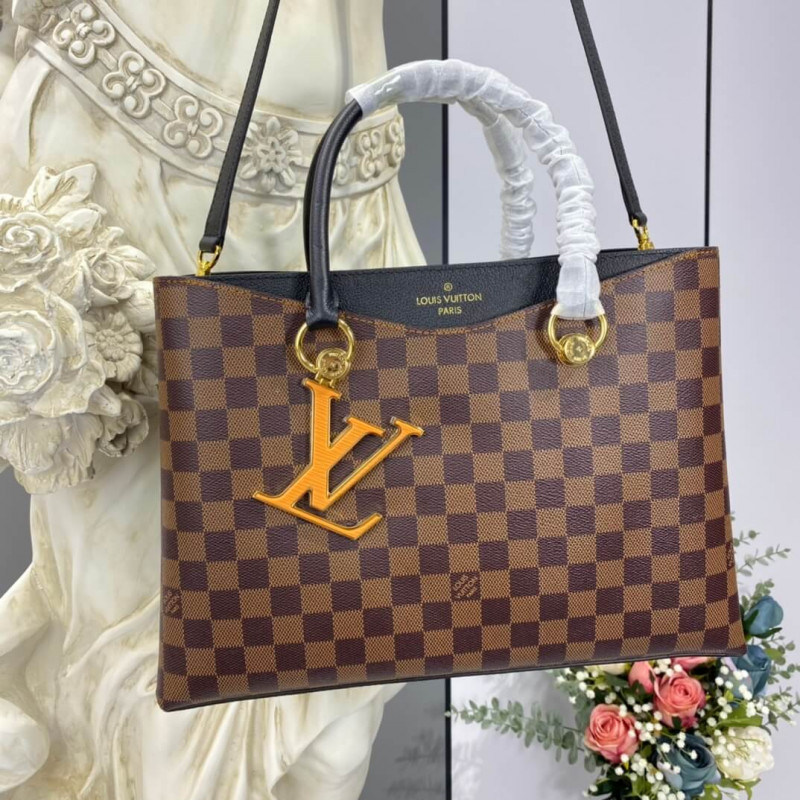 Replica Louis Vuitton Damier Ebene Canvas Lv Riverside N40052