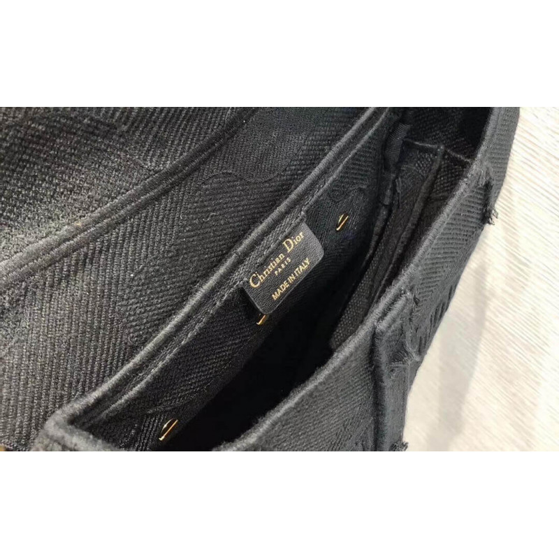 Replica Christian Dior Saddle Bag In Camouflage Embroidery M0446