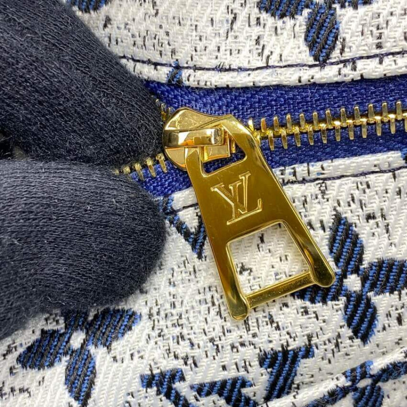Replica Louis Vuitton Monogram Jacquard Denim Onthego Gm M59608