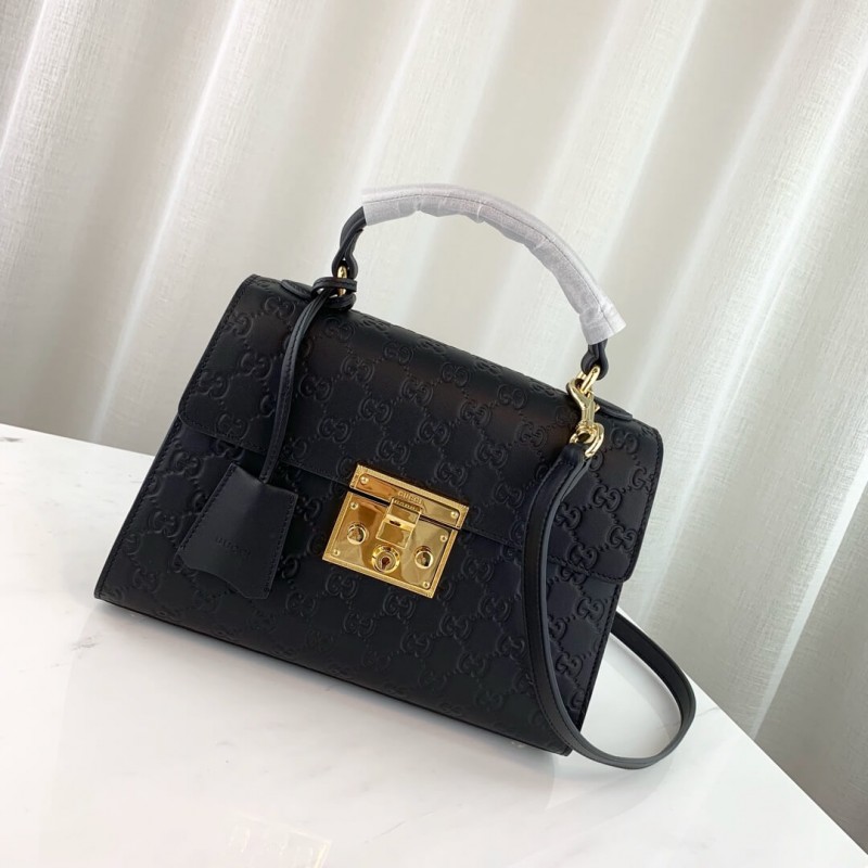 Replica Gucci Padlock Small Gucci Signature Top Handle Bag 453188