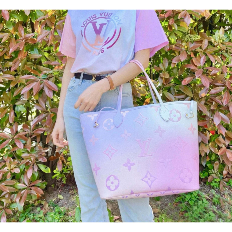 Replica Louis Vuitton Neverfull Mm M46077 Sunrise Pastel