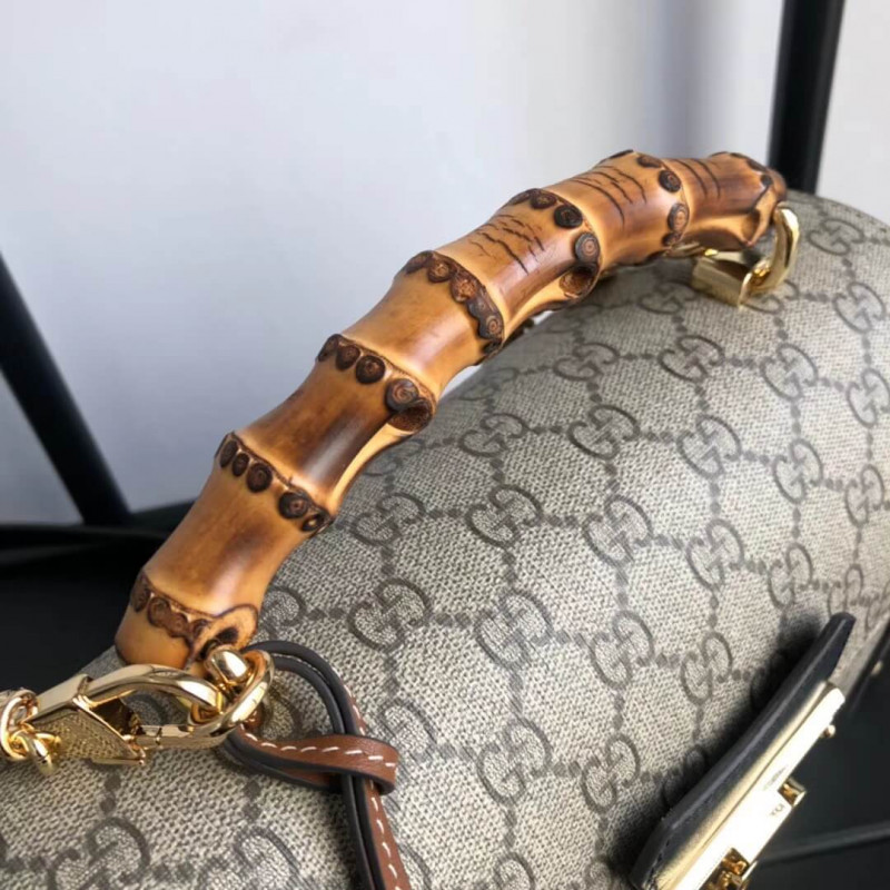Replica Gucci Padlock Gg Small Bamboo Shoulder Bag 603221