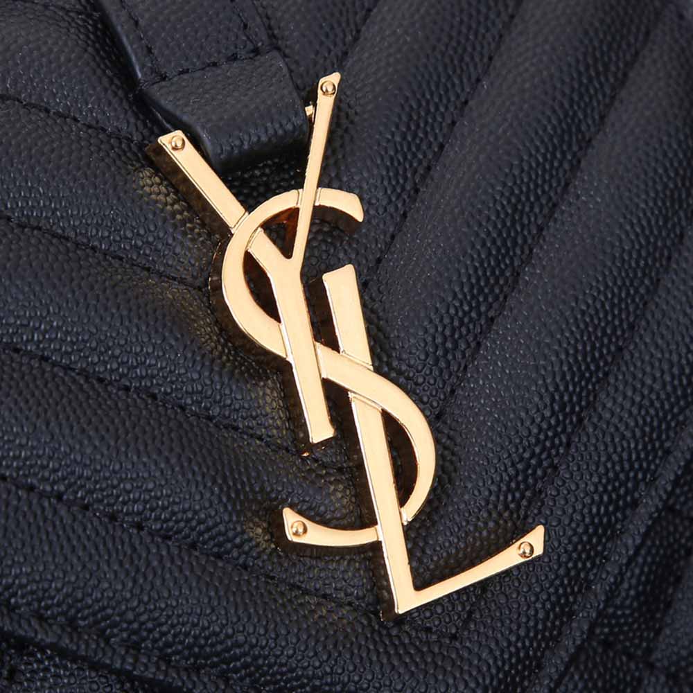 Replica Ysl Envelope Small Bag Embossed Leather 1754