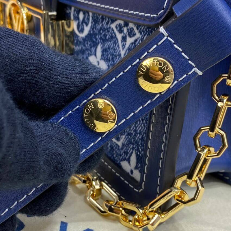 Replica Louis Vuitton Monogram Denim Dauphine Mm M59631