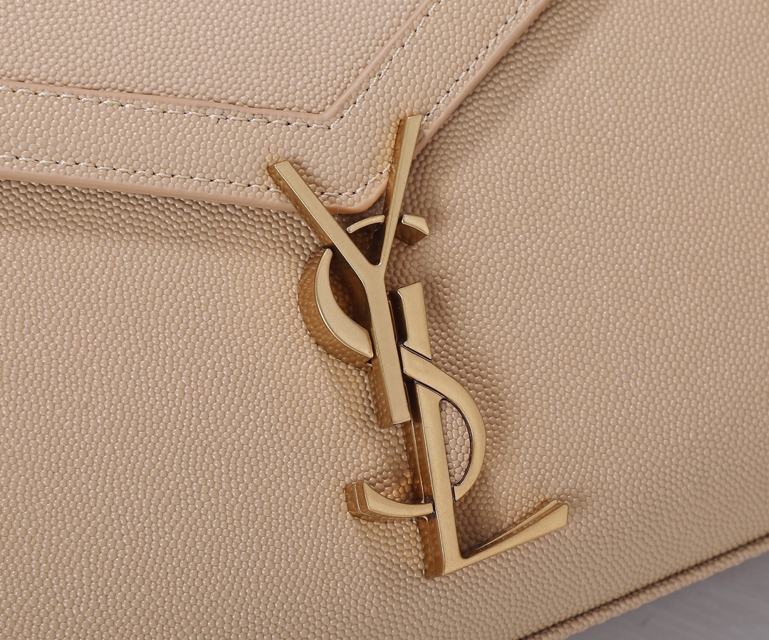 Replica Ysl Cassandra Grain De Poudre Leather Mini Top Handle Bag
