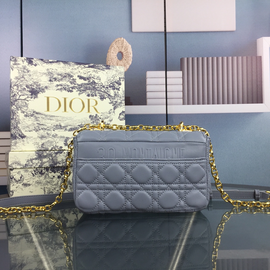 Replica Dior Small Dr Caro Bag Black/Beige