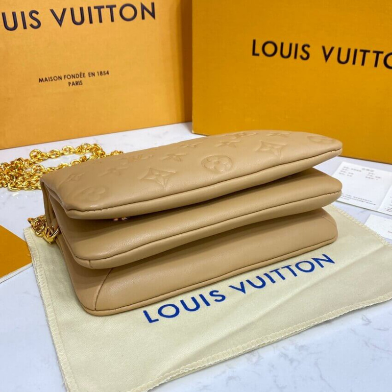 Replica Louis Vuitton Pochette Coussin M80818 Camel Brown
