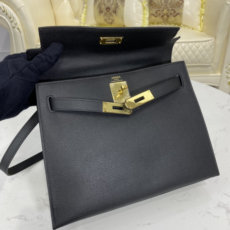 Replica Hermes Kelly Bag 28 Epsom Leather