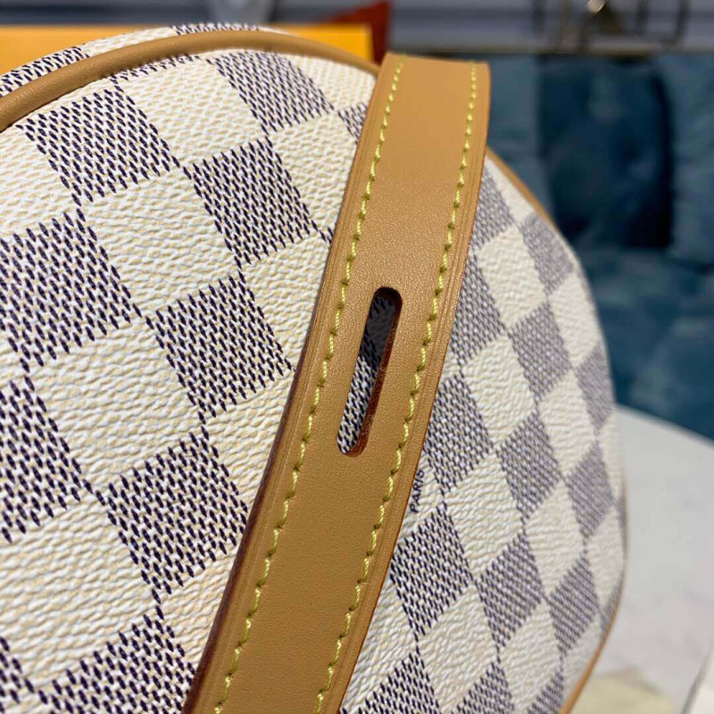 Replica Louis Vuitton Damier Azur Boite Chapeau Souple Pm N40333
