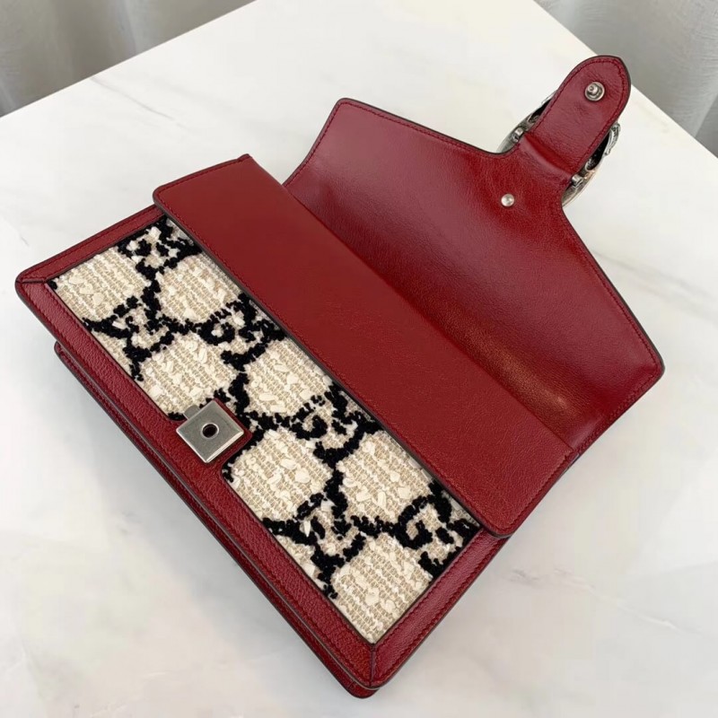 Replica Gucci Dionysus Gg Tweed Small Shoulder Bag 400249