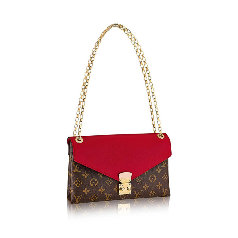 Replica Louis Vuitton Monogram Canvas Pallas Chain M41200 M41201 M41203