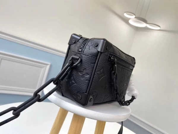 Replica Louis Vuitton Mini Soft Trunk Taurillon Monogram M55702