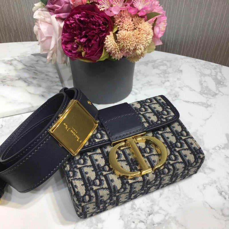 Replica Christian Dior Oblique 30 Montaigne Box Bag M9204