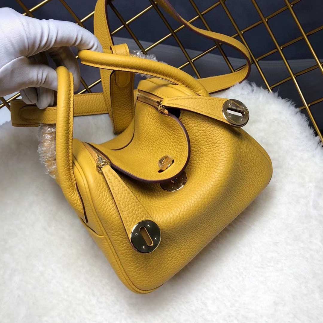 Replica Hermes Aaa-Lindy Mini Bag H079086Ck37 Black/Red/Grey