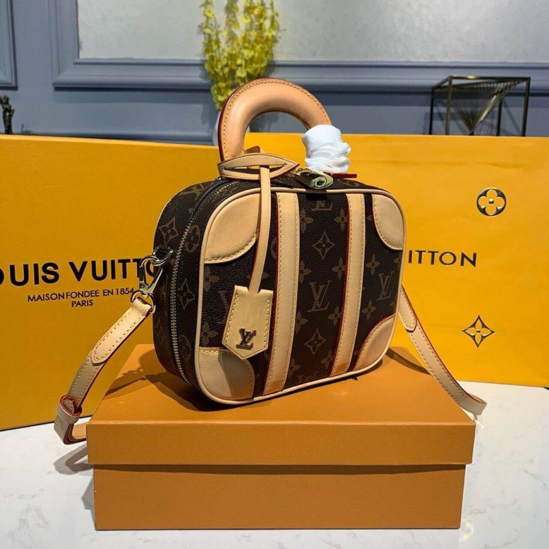 Replica Louis Vuitton Monogram Canvas Valisette Bb M44804