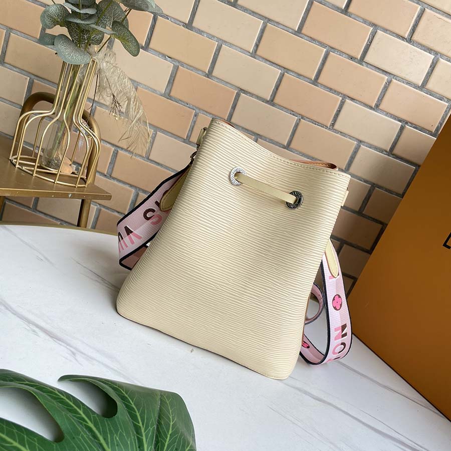 Replica Louis Vuitton Neonoe Bb Blue/Beige/Orange